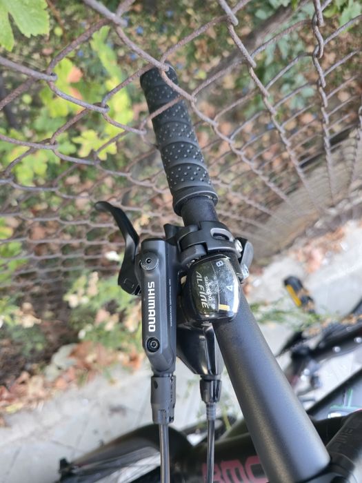 BMC Alpenchalenge 02 Хибрид велосипед 8 скорости вътрешни Shimano L размер Хидравлични дискови Швейцарски велосипед Алуминиев