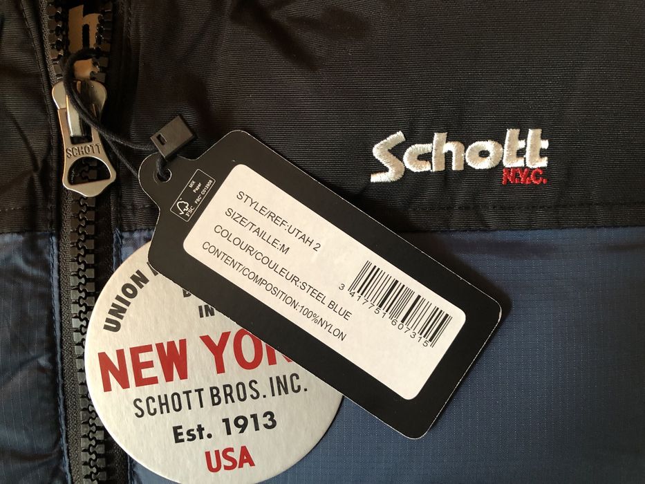 Schott NYC Utah2 Jacket ОРИГИНАЛНО мъжко зимно яке - M