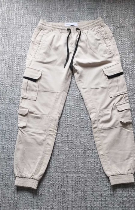 Три чифта мъжки карго панталони размер М