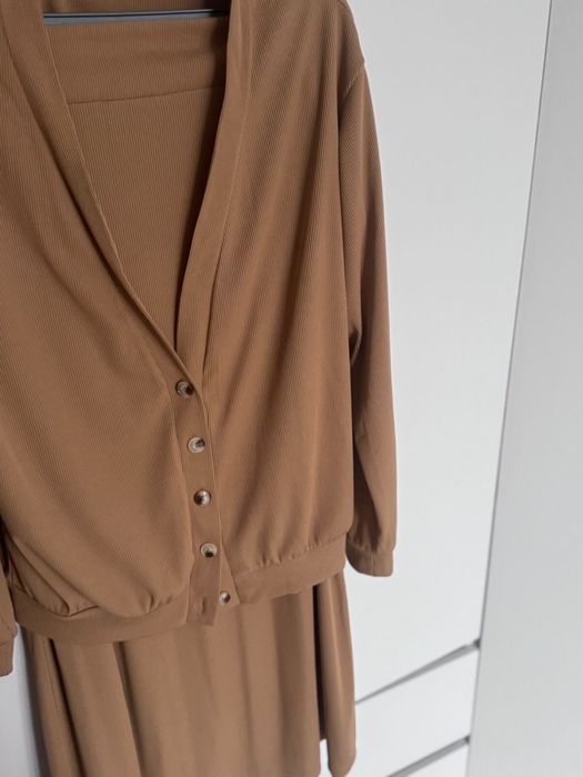 Костюм тройка с юбкой и топом