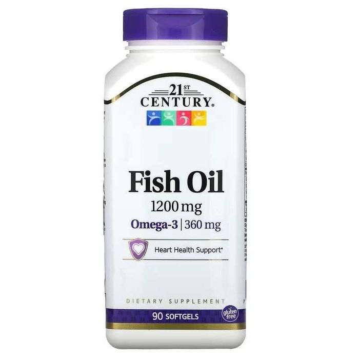 21st Century Рыбий жир 21st Century Fish Oil Omega-3 Omega 3 омега 3