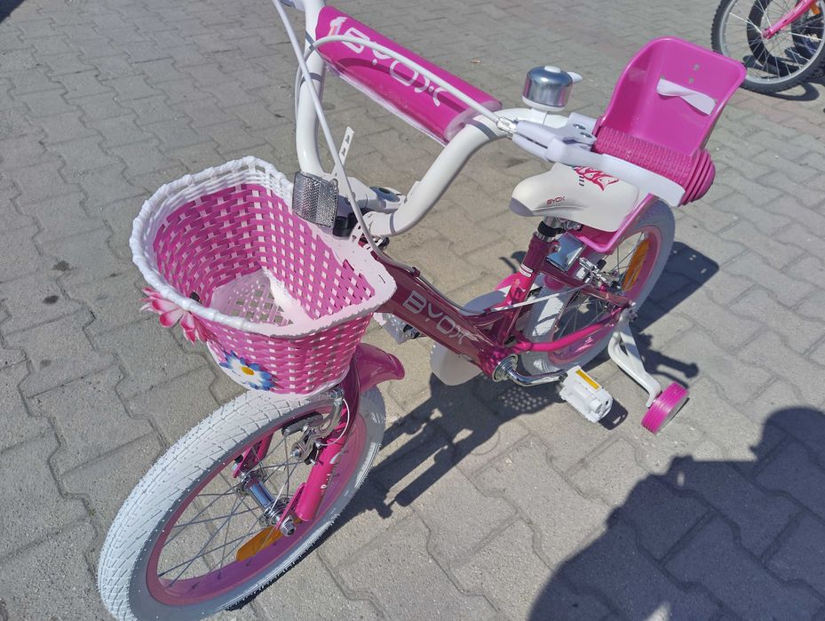 X Детски велосипед 16" CUPCAKE розов