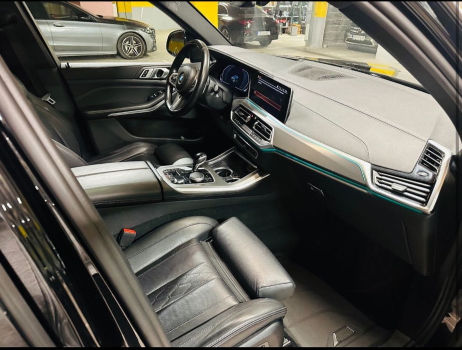 BMW X5, 40i, черен джип