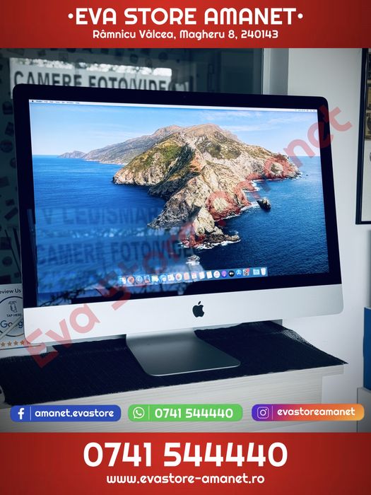 Apple iMac 27” 2019 Retina 5K Intel i5 3 GHz 512GB 32GB RAM Radeon 4GB