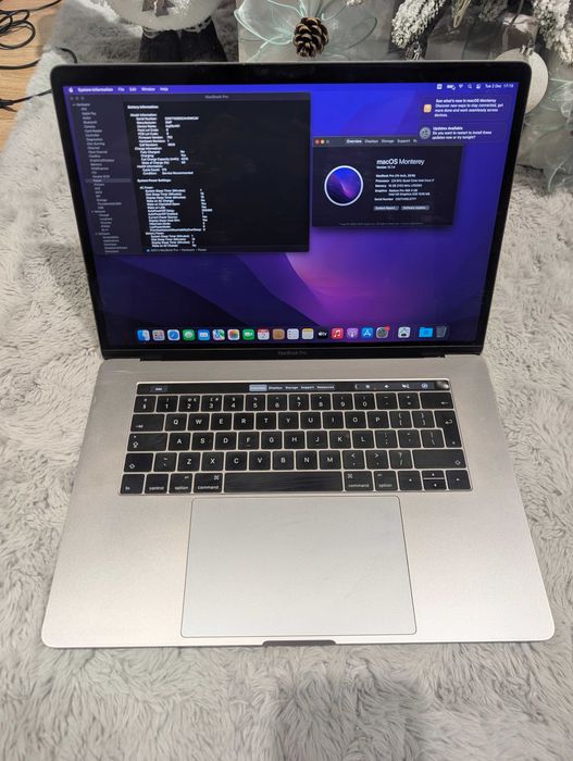 Macbook Pro 15 2016 i7 2,7Ghz 16RAM 1TB