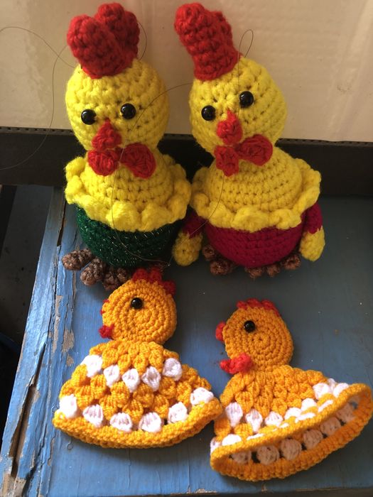 Игрушки вязаные крючком