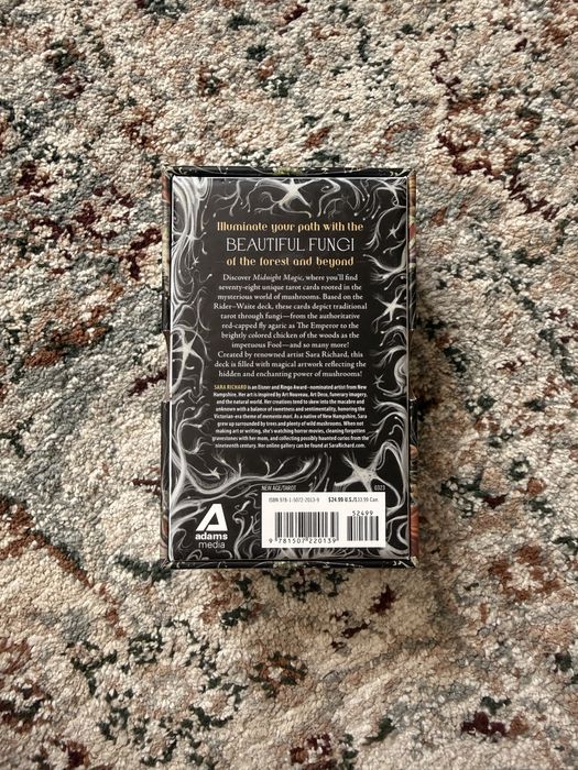 Карти Таро  Midnight Magic A Tarot Deck of Mushrooms by Sara Richard
