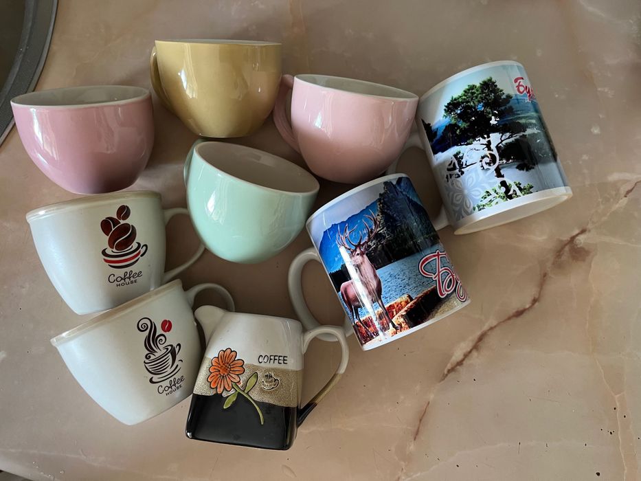 Чашки, бокалы (посуда)