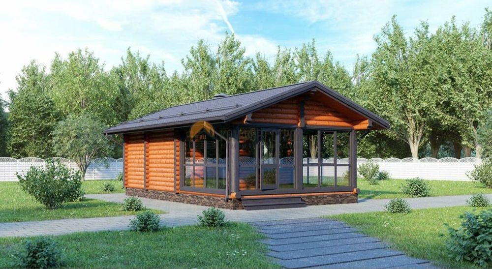 Деревянные дома, бани, беседки под ключ.