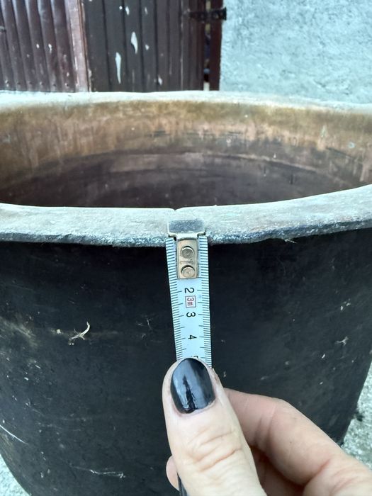 Cazan de cupru cu racitor