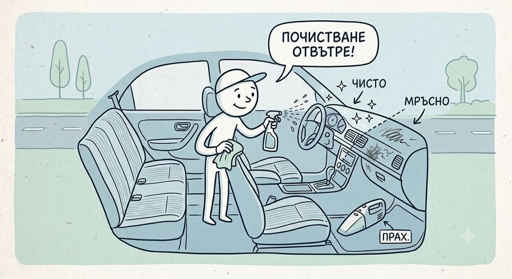 Почистване и пране на автомобил
