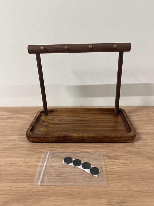 Дървена поставка за ключове или за бижута