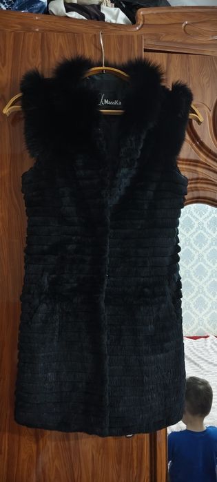 Жилетка мягкий пух