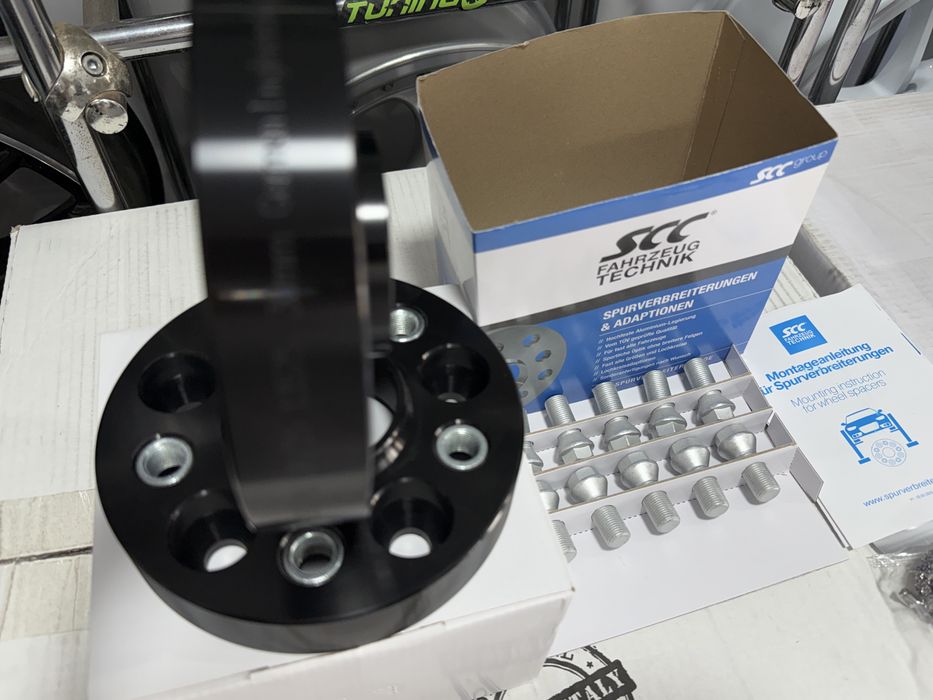 2 Distantieri SCC Germania 5x120 grosime 30 mm BMW F certificare TUV