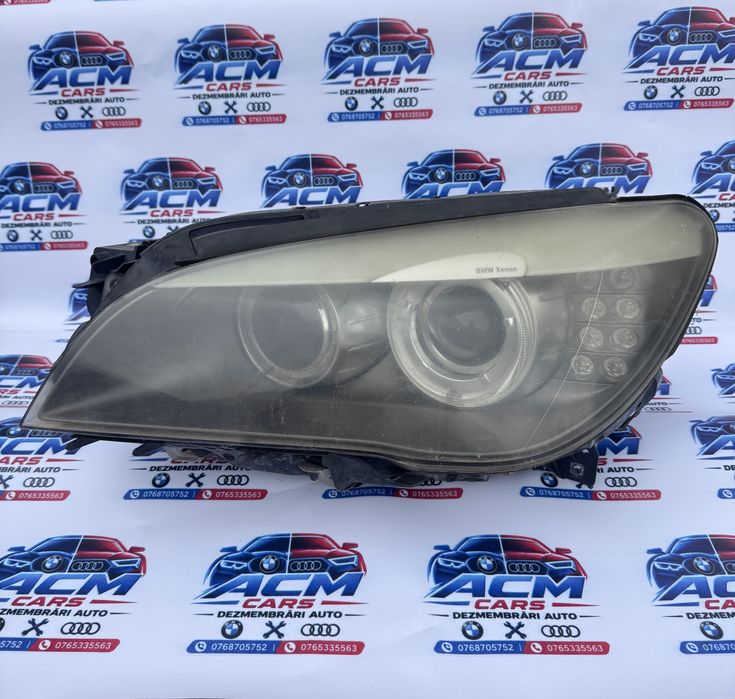 Far stânga xenon BMW seria 7 f01 2009 cod 7182139