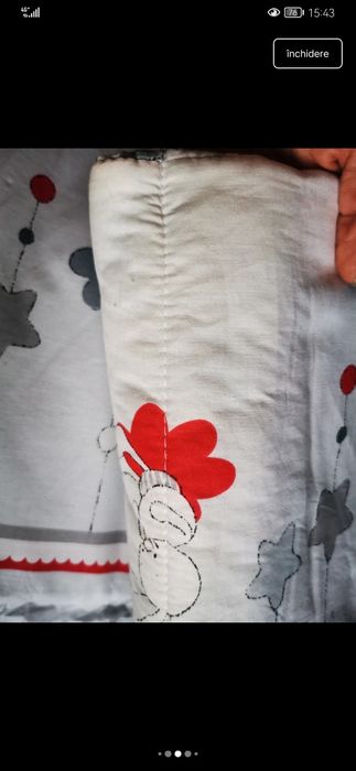 Lenjerie pătuț  Teddy hug