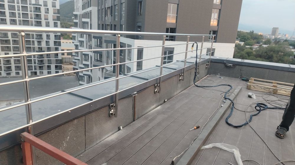 Перила из нержавеющей стали