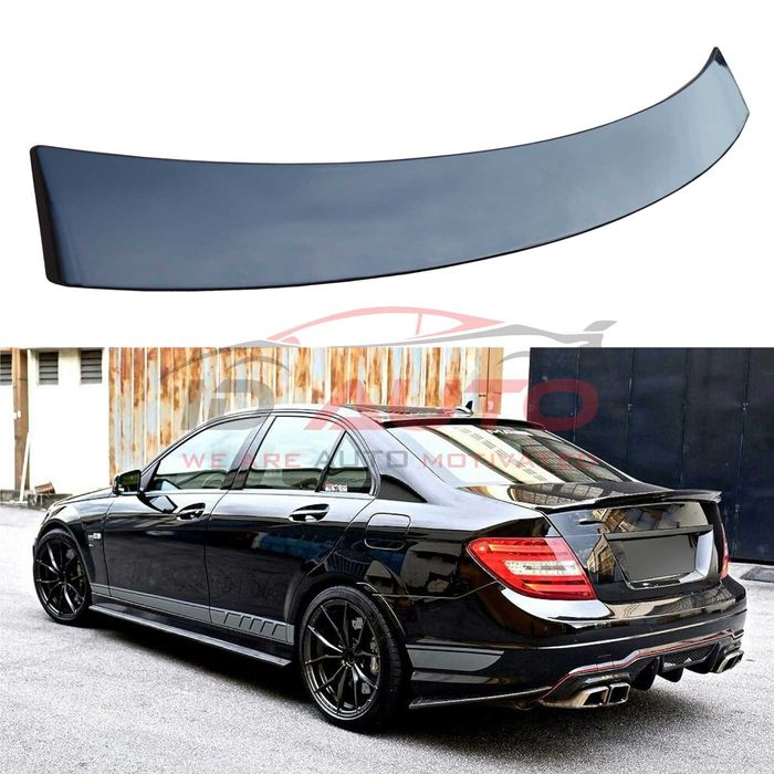 Спойлер за задно стъкло - Mercedes C w204, лип, багажник, мерцедес