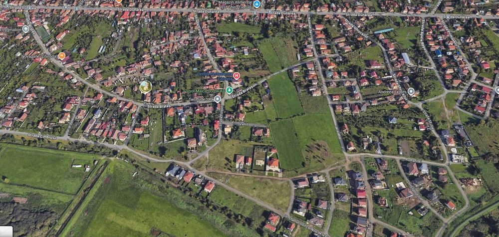 Teren duplex Ghiroda, toate utilitatile, vatra veche a satului