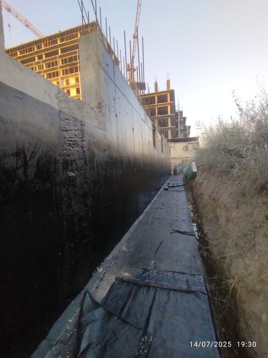 Gidro izalatsiya xizmati Гидроизоляциа Фундамента