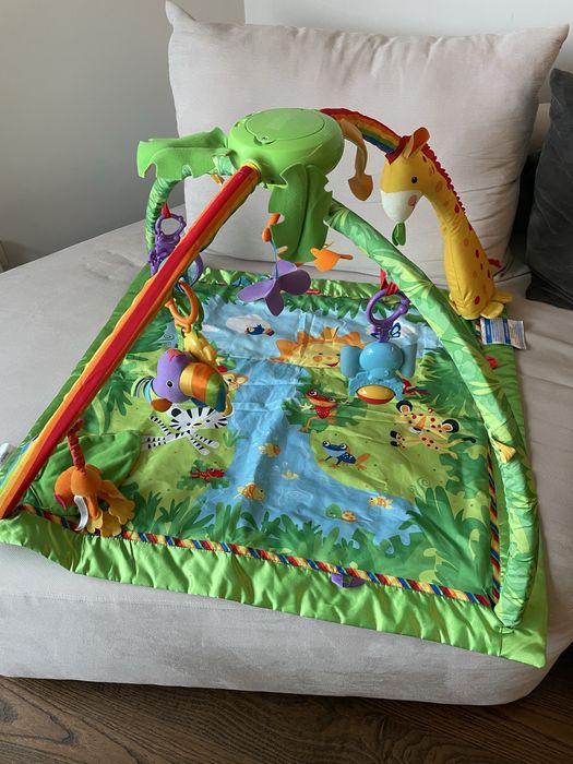 Fisher Price - Музикална активна гимнастика Rainforest