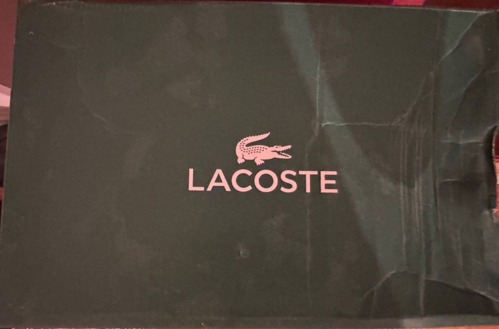 Крассовки Lacoste оригинал, прямиком из Кореи