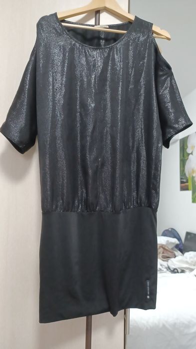 Черни уникални дамски рокли размер M,L-XL