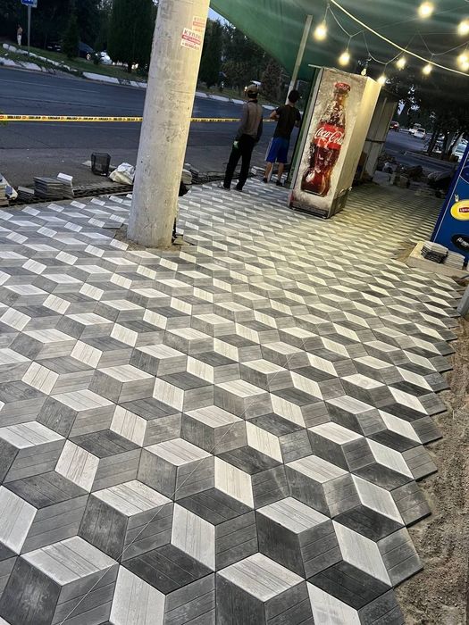 Брусчатка териш хизмати ( Сифатли ва гўзал натижа)