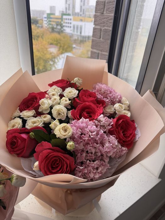 Цветы свежие микс