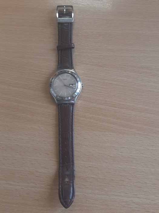 Ceas Swatch Irony (Vintage 1999) – Carcasă Inox, Afișaj Zi/Dată