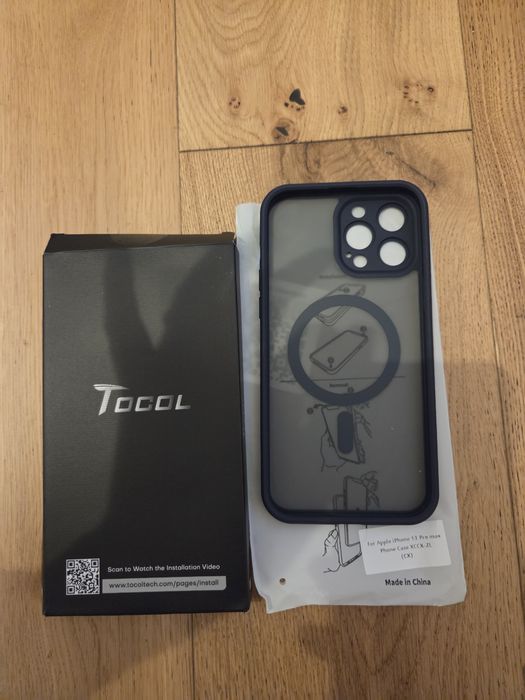 Husă iPhone 13 Pro Max, albastru marin