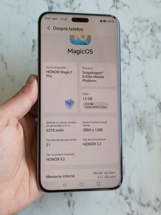 Vand/Schimb Honor Magic 7 Pro 512gb