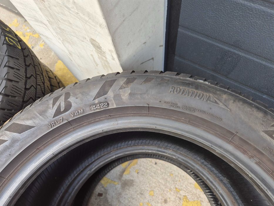 2 Anvelope VARA IARNA 4 Sezoane M+S - 245/50/18 100V - Bridgestone Weather Control A005 EVO - Stare F BUNA - DOT 2022 !