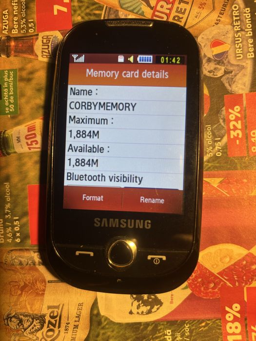 telefon de colectie samsung GT-s3650 corby stare buna