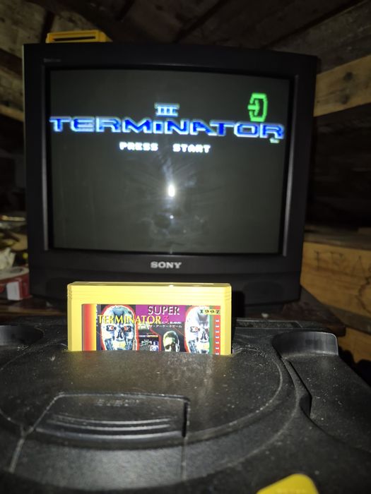 Casete joc televizor Terminator 2