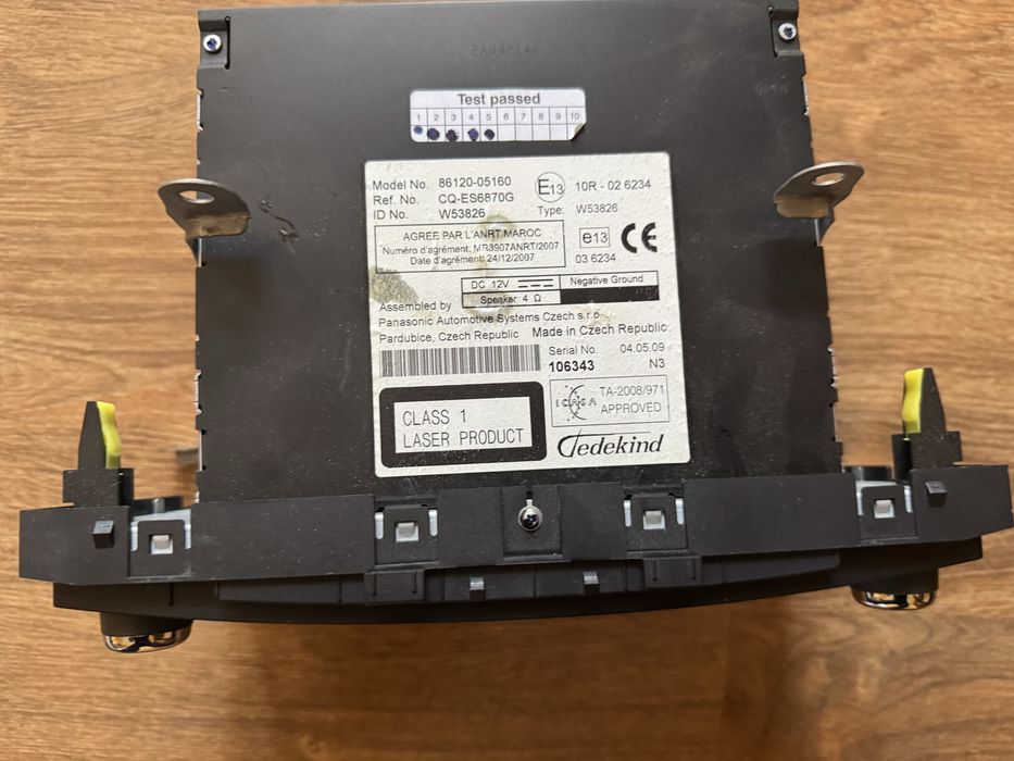 Аудио/СД за Тойота Авенсис Т27