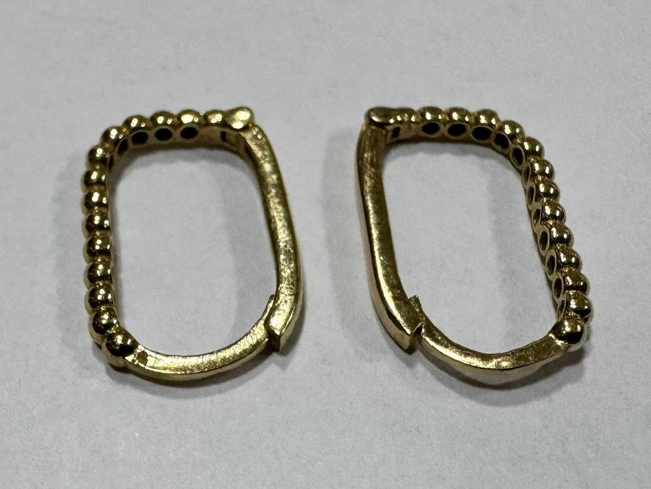 Златни обеци 14K  585 /2.16 гр