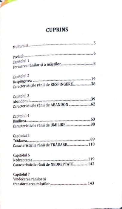 Cele 5 răni care ne împiedică să fim noi înșine - Lise Bourbeau