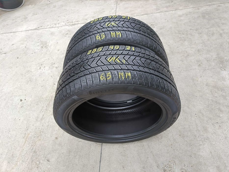 Doua anvelope de iarna 285 40 21 pirelli scorpion winter profil 6,5 mm