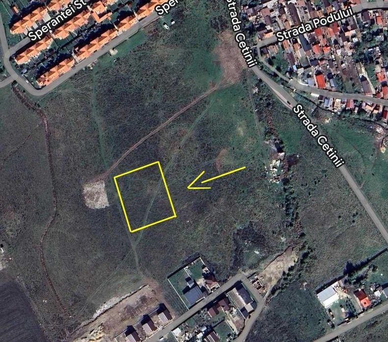 Teren intravilan, Sanpetru, 527MP, PUZ APROBAT,Proprietar,FARA AGENTIE