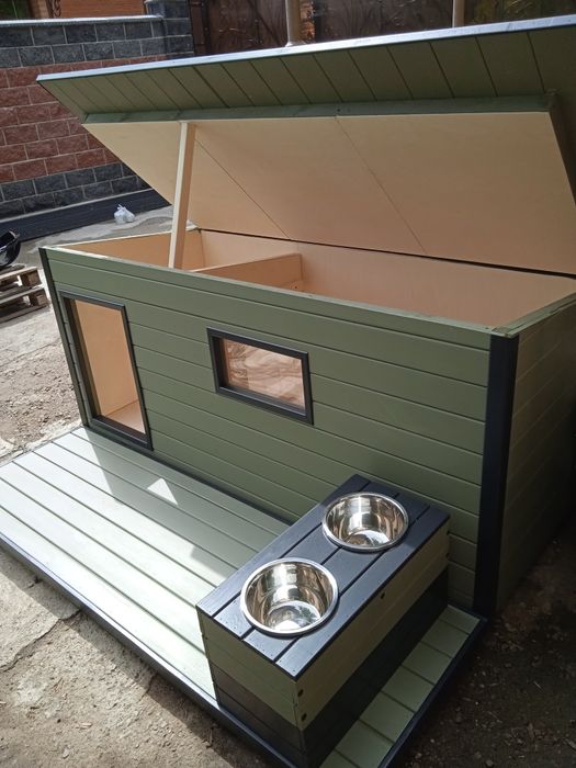 Утеплённая будка для собаки