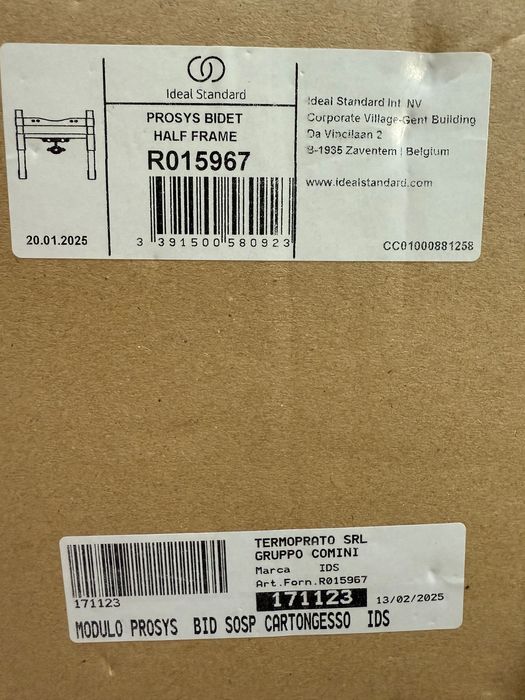 Suport cadru bideu suspendat IdealCasa