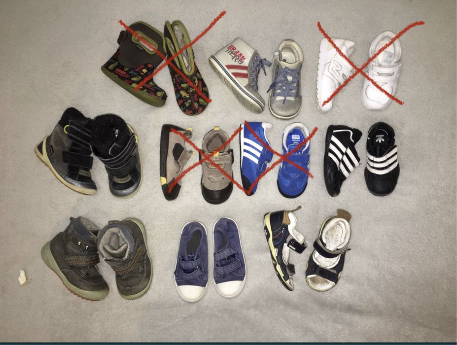 Детская обувь от 18 до 27 размера