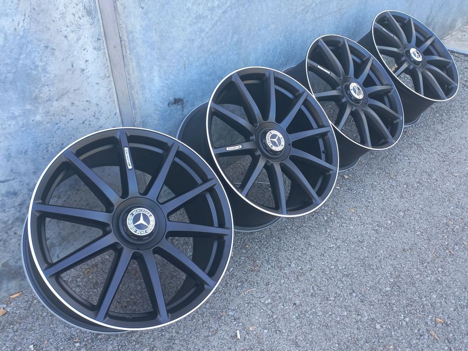20.Mercedes ///AMG S63 W221 W222 W223 W217 Black Matt 8.5-9.5j et45