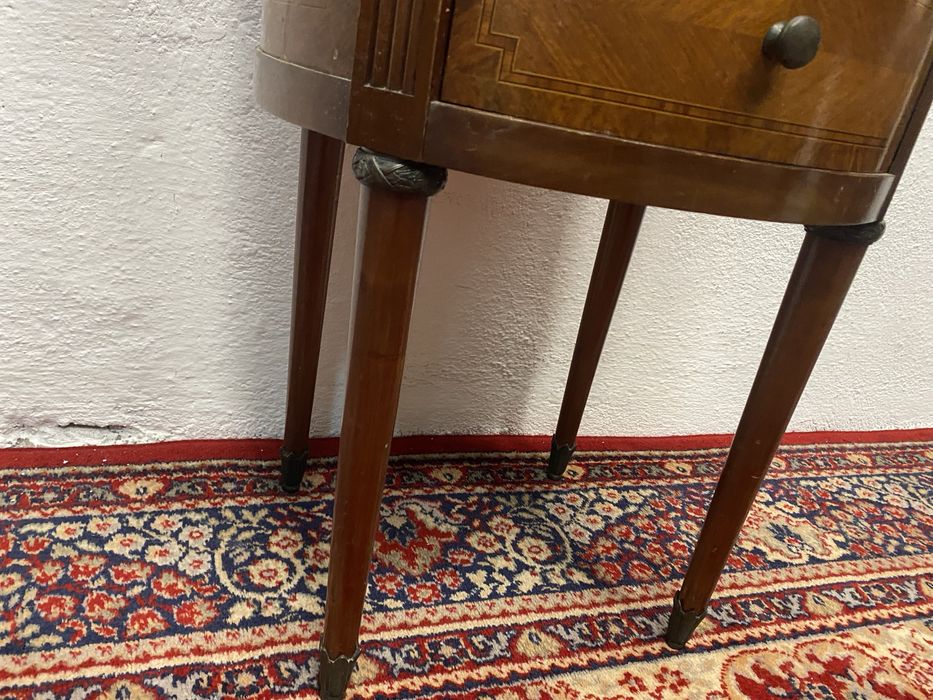 Френско конзолно шкафче конзола с плот от мрамор