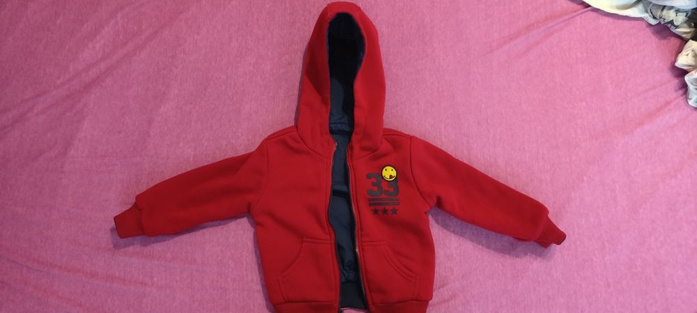 Двулицето детско яке 18-24 месеца