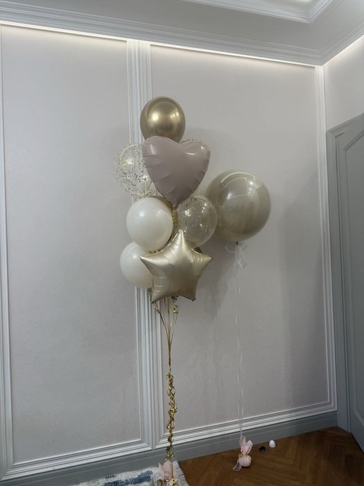 Готовая композиция гелевые шары