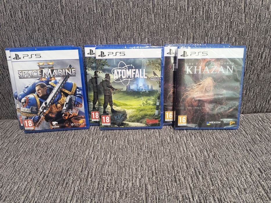 Atomfall, Warhammer Space Marine, Khazan First Berserker PS5