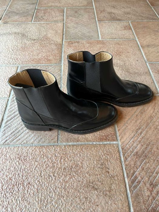 Ghete din piele naturala