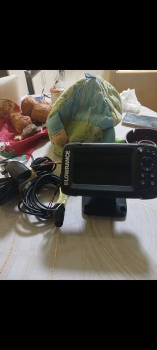 Эхолот с Lowrance hook 4x gps